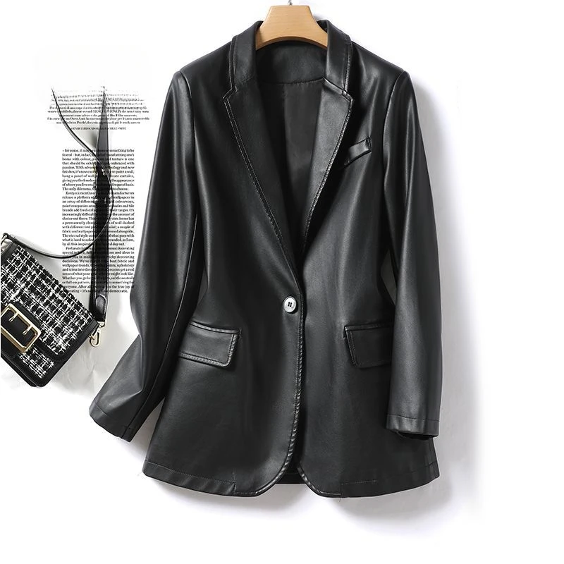 Winter Clothing Trends For Women - Women's Clothing Spring Autumn New Leather