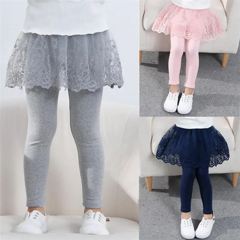 Winter Clothing For Baby Girl - New Baby Girls Leggings Lace Princess
