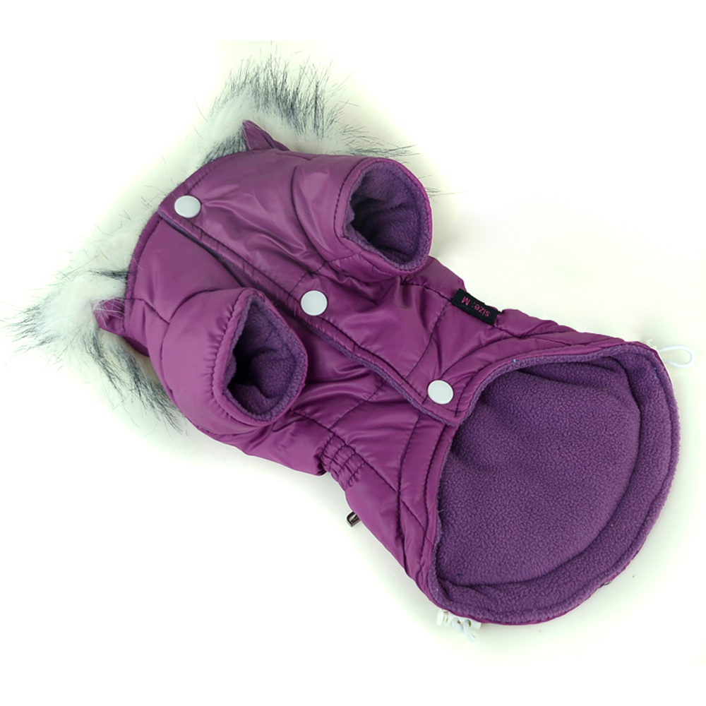 Winter Dog Clothes Warm Hooded - огляд і ціна Winter Clothing In French
