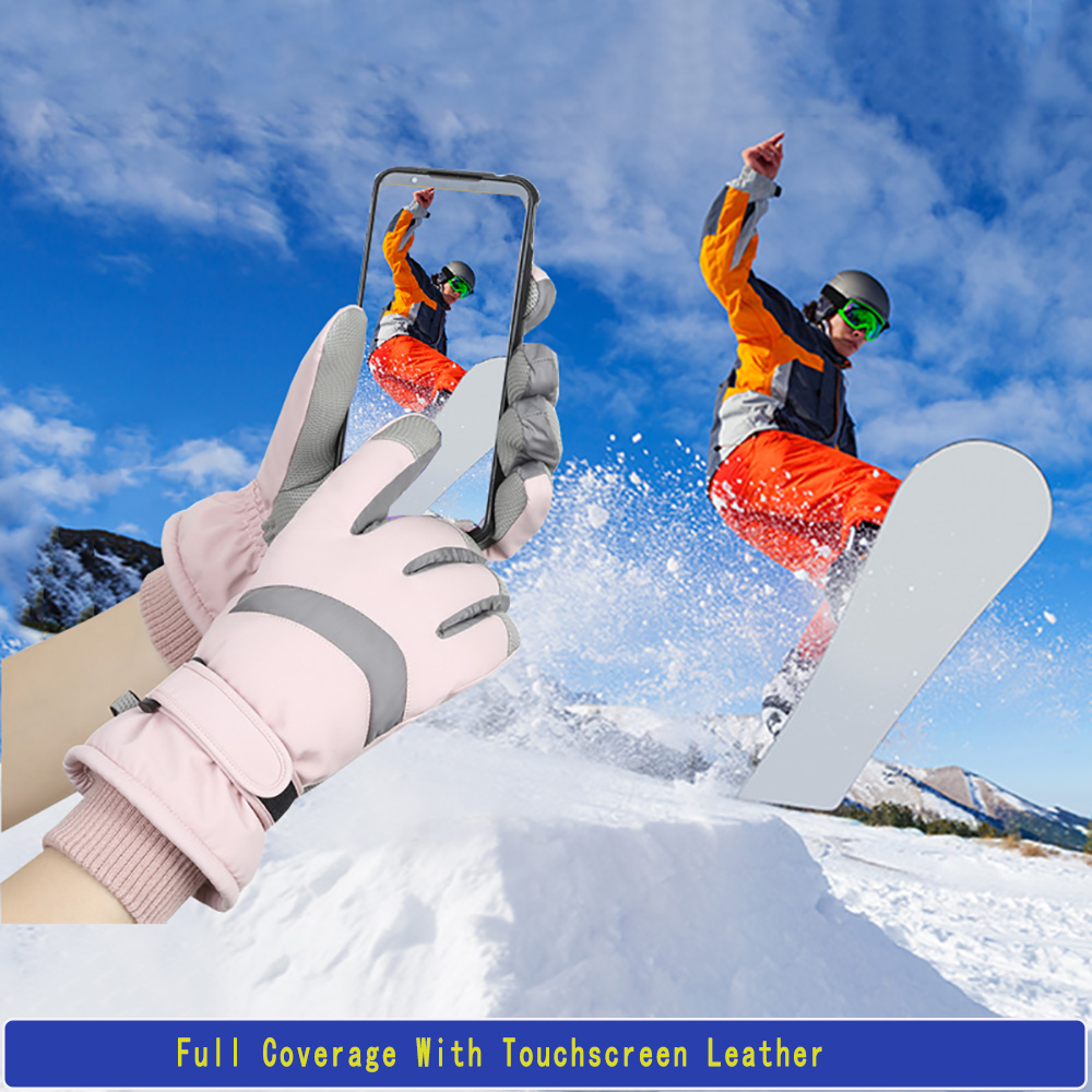 YANBIGUO Ski Gloves Winter Glo - огляд і ціна Waterproof Mitten Ski