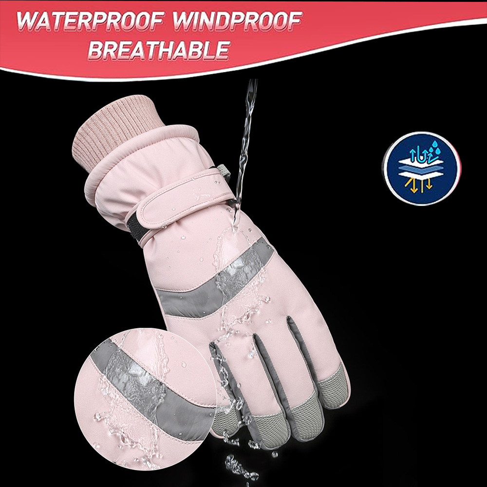 YANBIGUO Ski Gloves Winter Glo - огляд і ціна Waterproof Mitten Ski