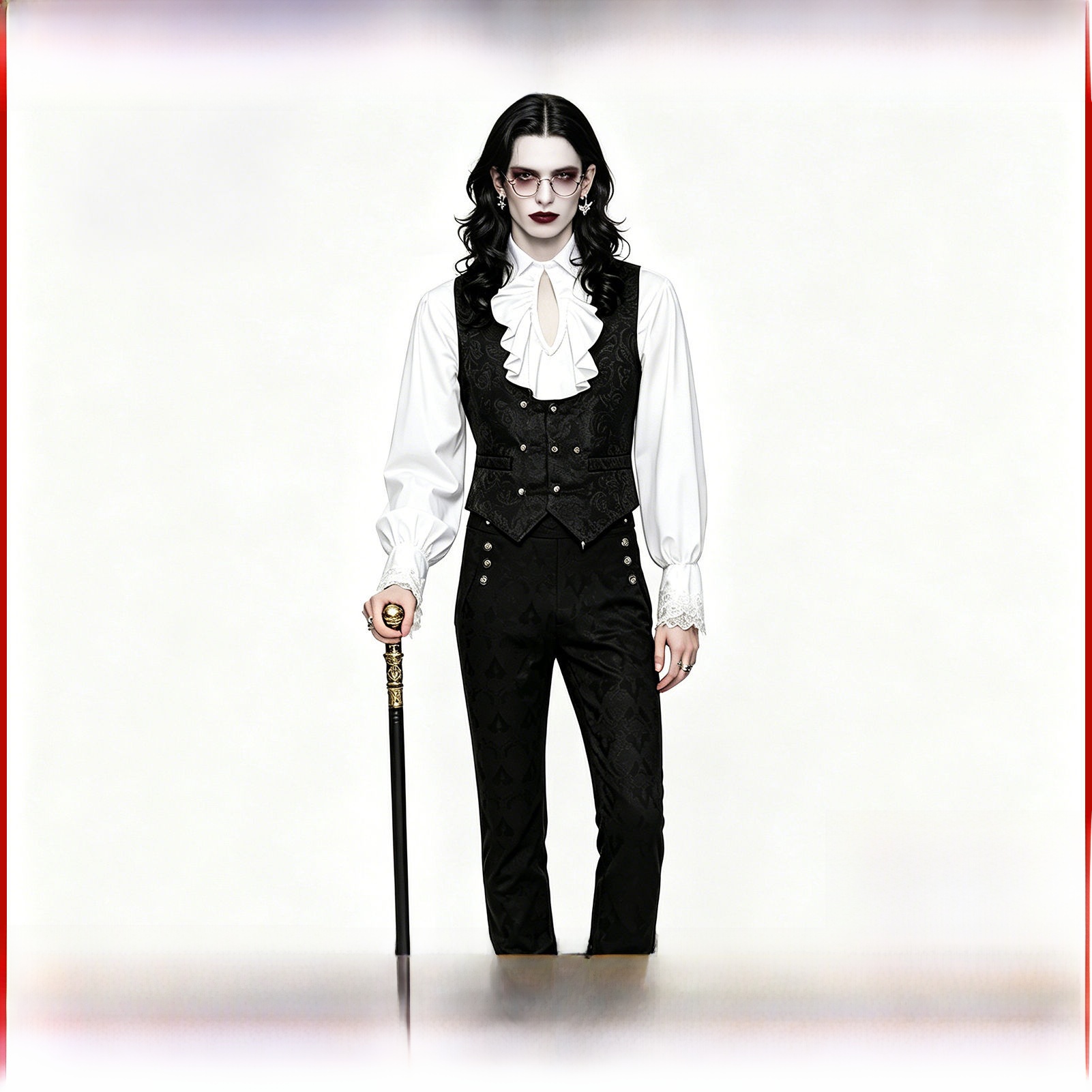 Men's Fashion Steam Punk Pure  - огляд і ціна Winter Clothing Manufacturers