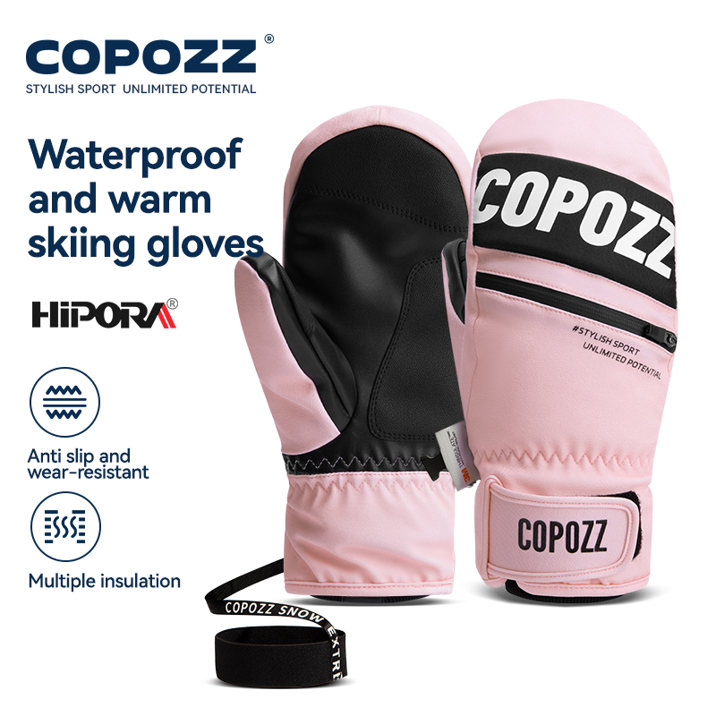 COPOZZ 3M Thinsulate Ski Glove - огляд і ціна Waterproof Mitten Ski
