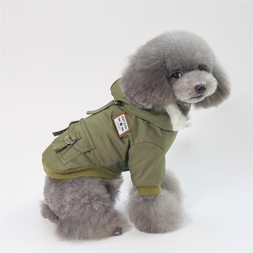 Pet Dog Clothes for Small Dogs - огляд і ціна Winter Clothing In French
