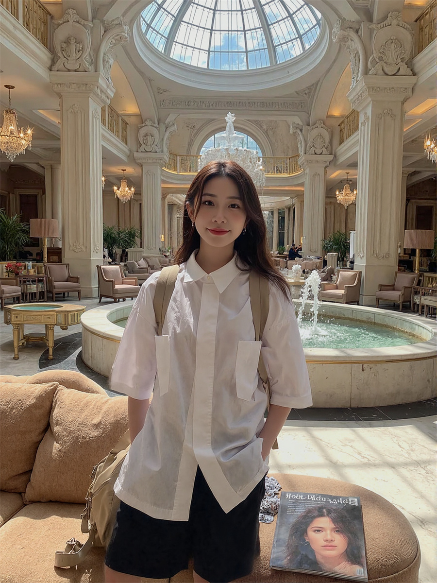 Short Sleeve Korean Style Shir - огляд і ціна Winter Clothing Trends For Women