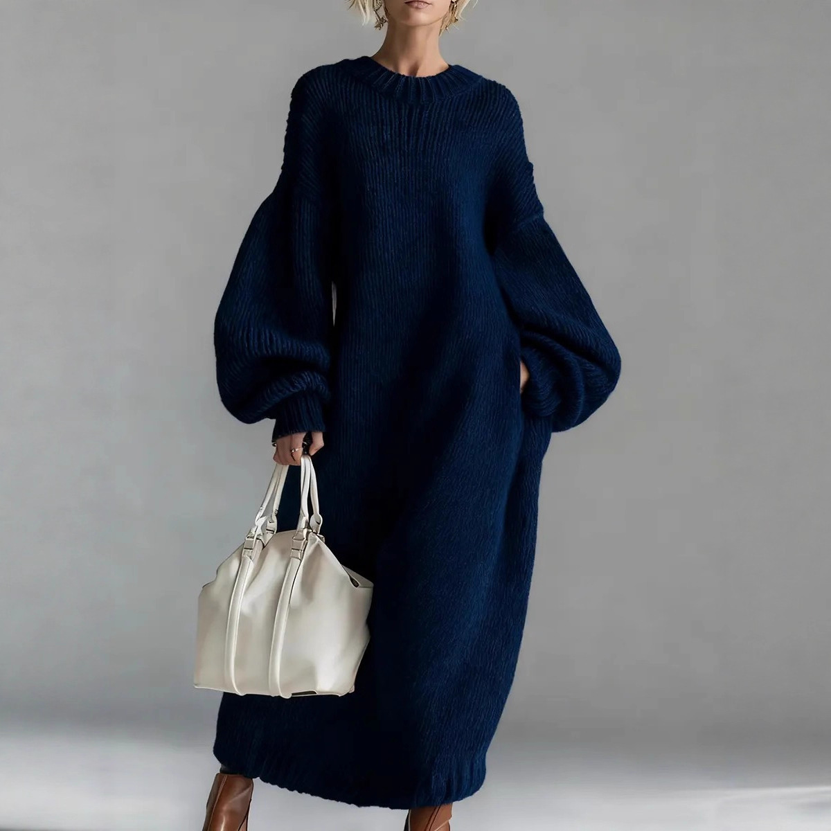 Lantern Sleeve Oversize Loose  - огляд і ціна Winter Clothing H&M