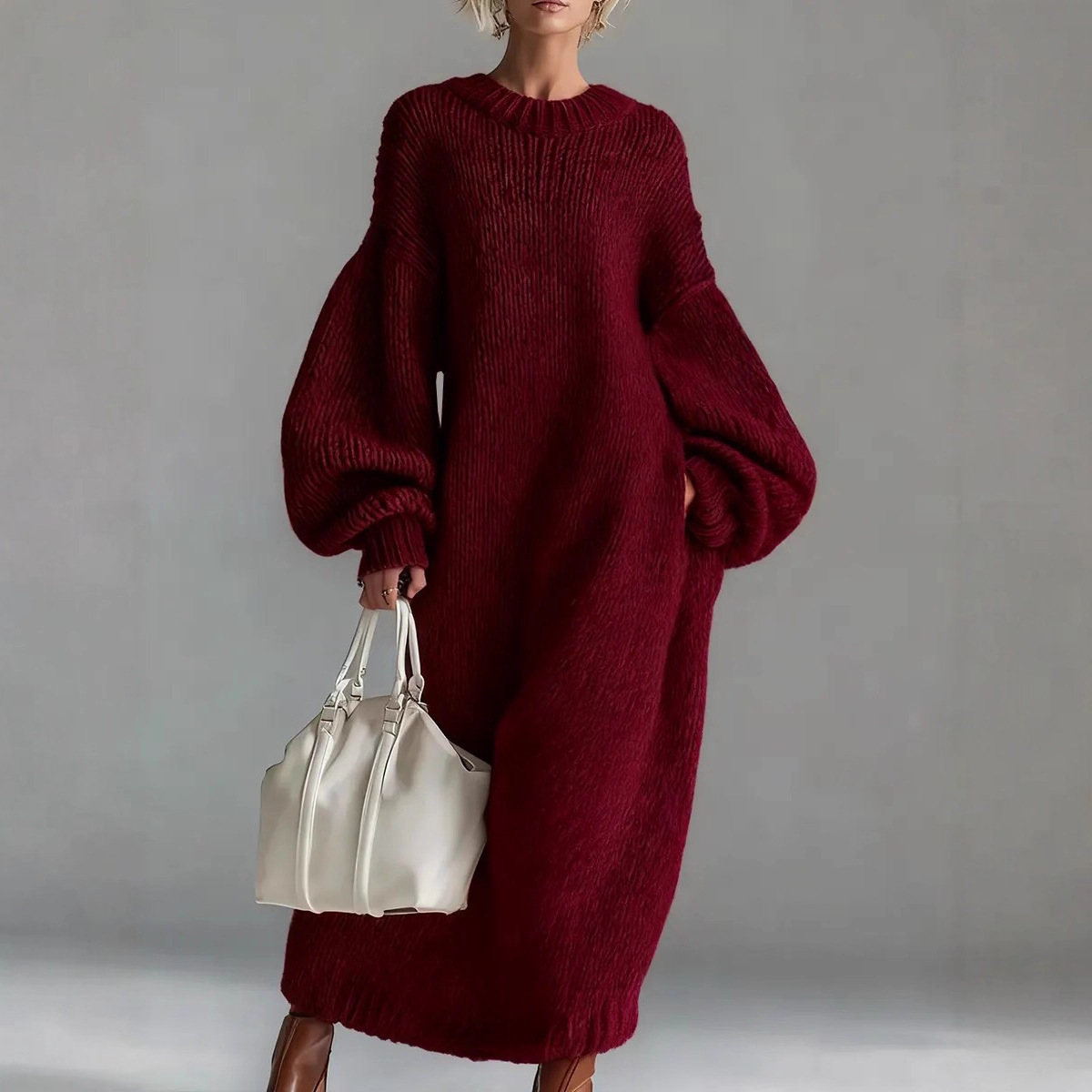 Lantern Sleeve Oversize Loose  - огляд і ціна Winter Clothing H&M