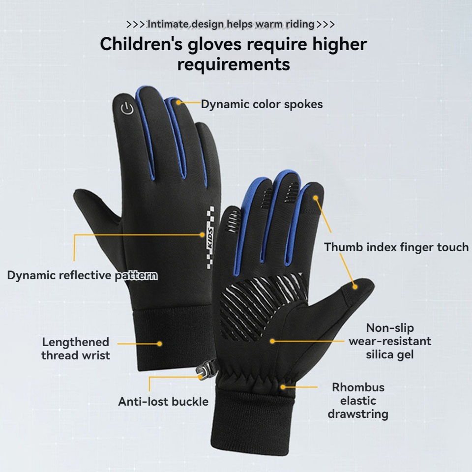 Winter Children's Gloves Padde - огляд і ціна Waterproof Mitten Ski