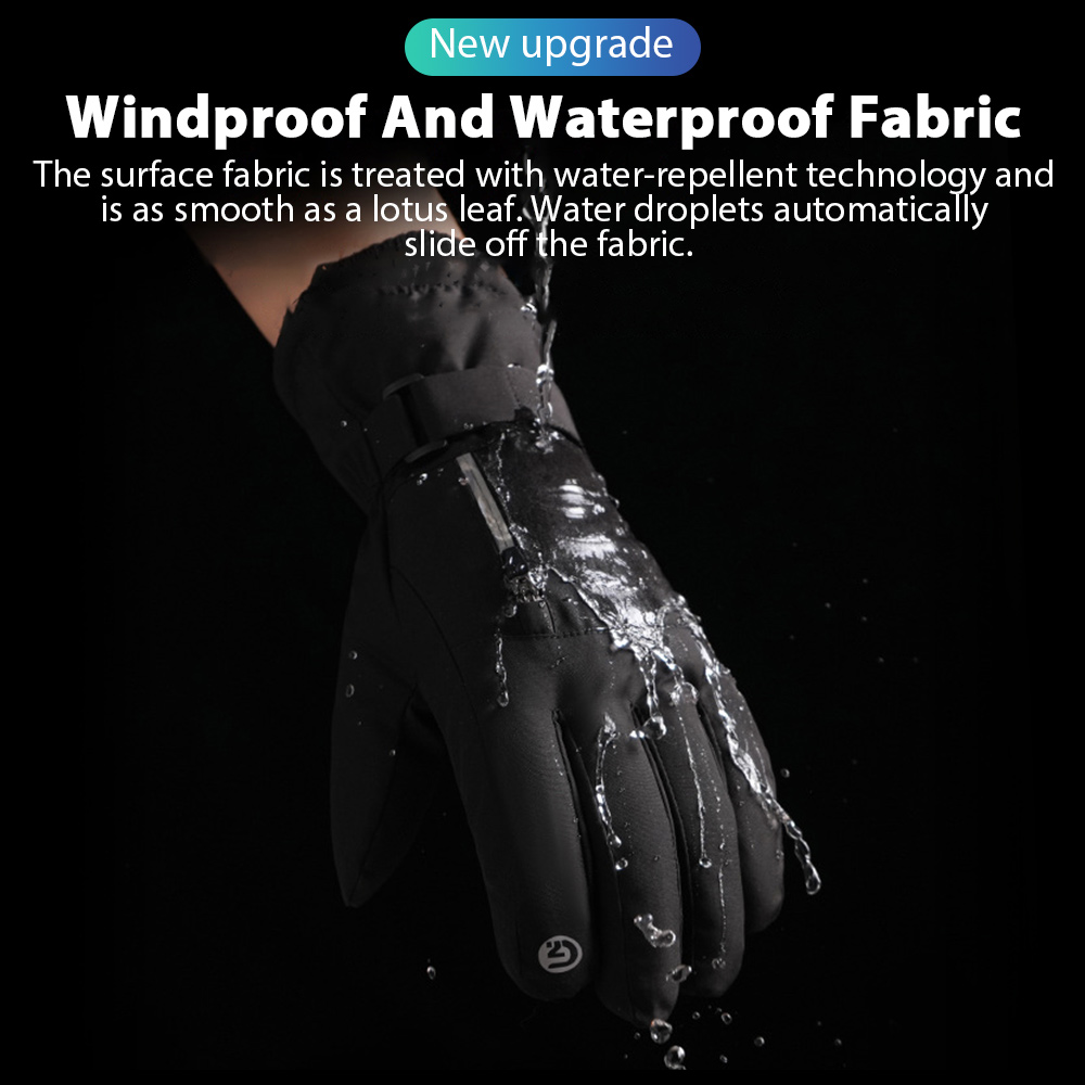 Men Winter Waterproof Cycling  - огляд і ціна Waterproof Mitten Ski