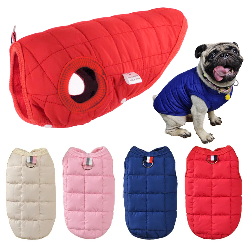 Winter Pet Cotton Jacket Warm  - огляд і ціна Winter Clothing In French