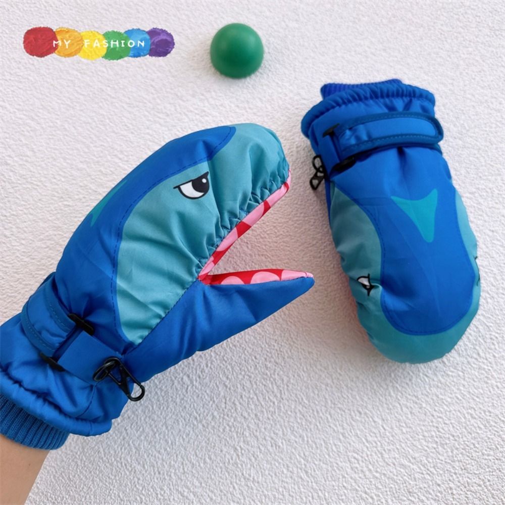 Cartoon Children Ski Gloves Wa - огляд і ціна Waterproof Mitten Ski