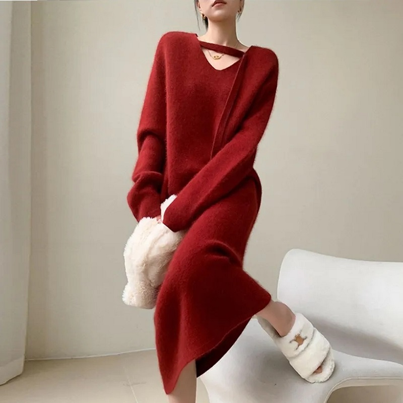 sweater dress for women 2025 n - огляд і ціна Winter Clothing H&M