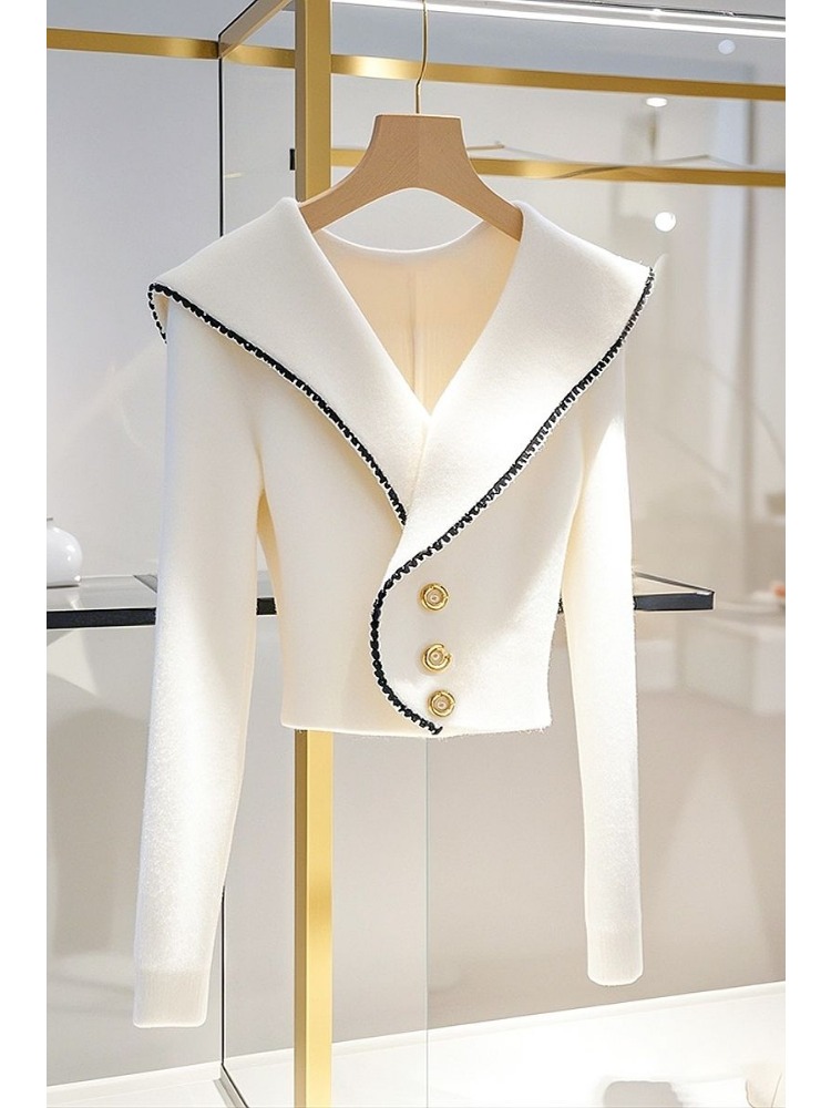 Luxury High-end White Knitted  - огляд і ціна Winter Clothing Trends For Women