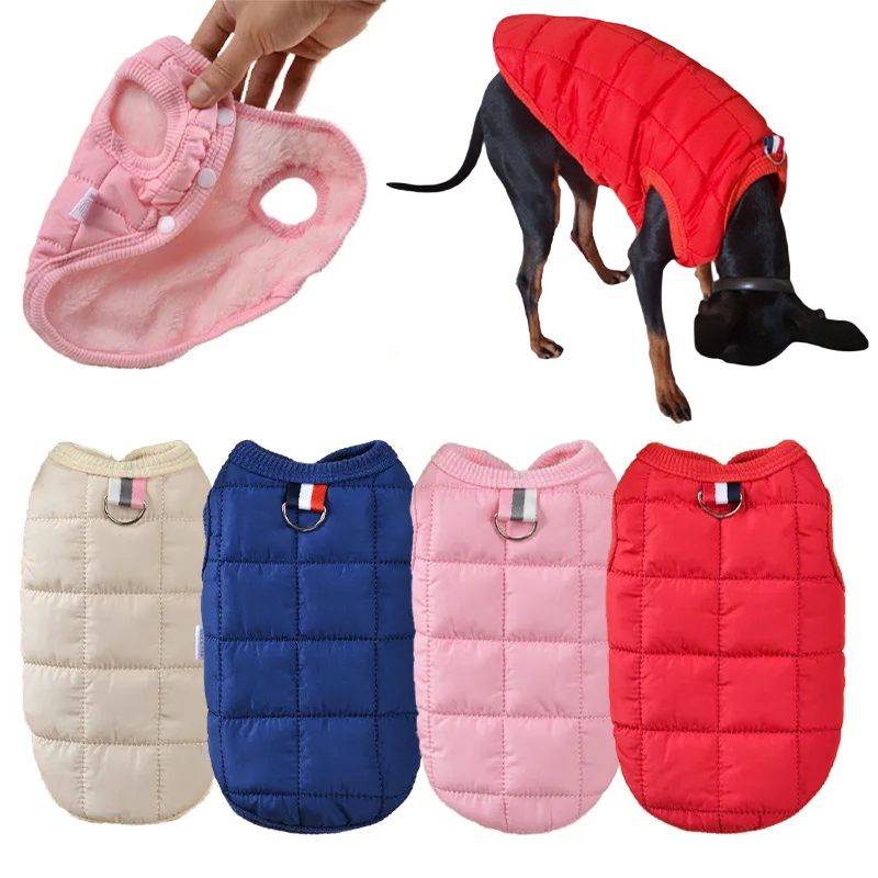 Winter Dog Clothes Warm Puppy  - огляд і ціна Winter Clothing In French