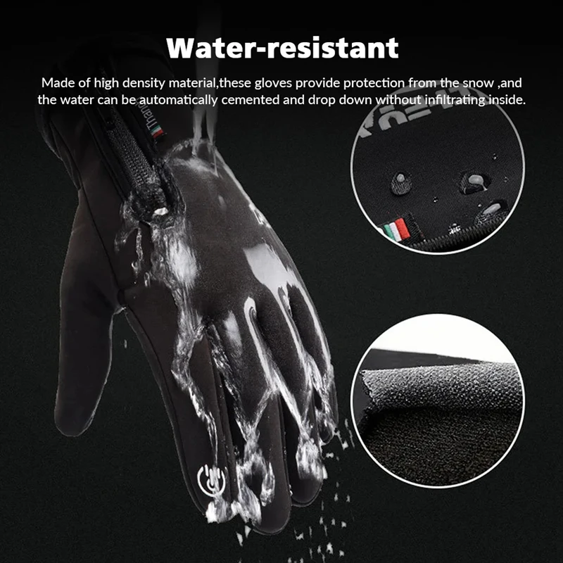 Winter Gloves -40 ℃ Waterproof - огляд і ціна Waterproof Mitten Ski