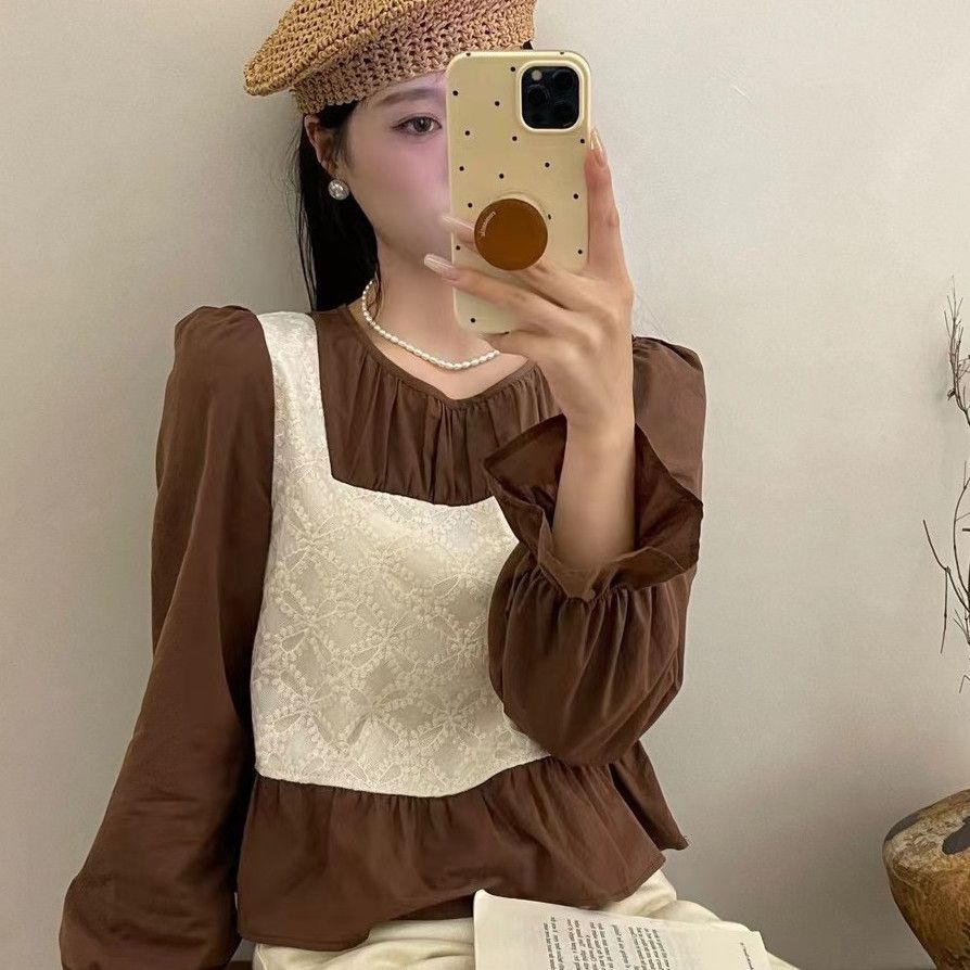 Ins Fake Two Korean Style Shir - огляд і ціна Winter Clothing In French