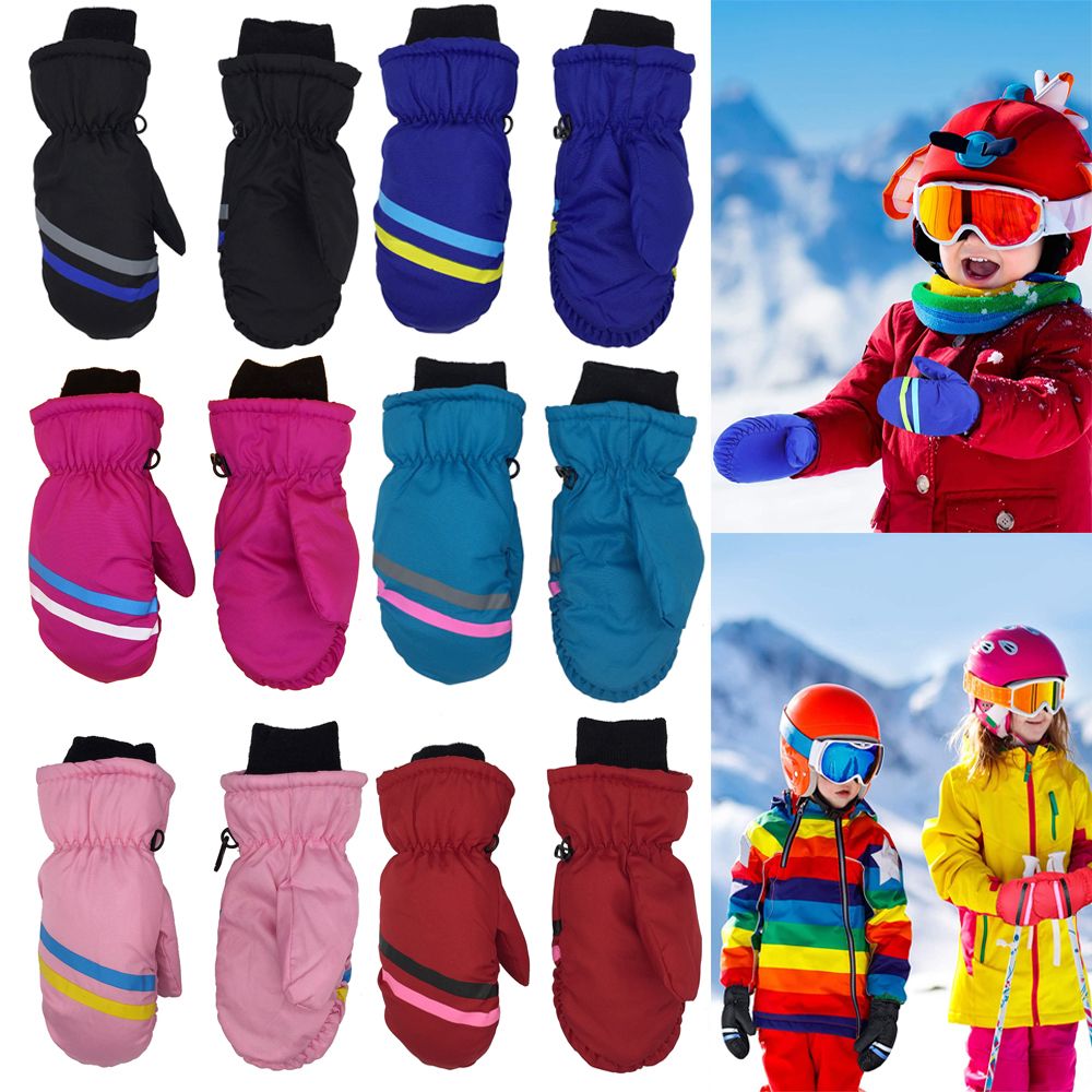 New Children Kids Winter Snow  - огляд і ціна Waterproof Mitten Ski