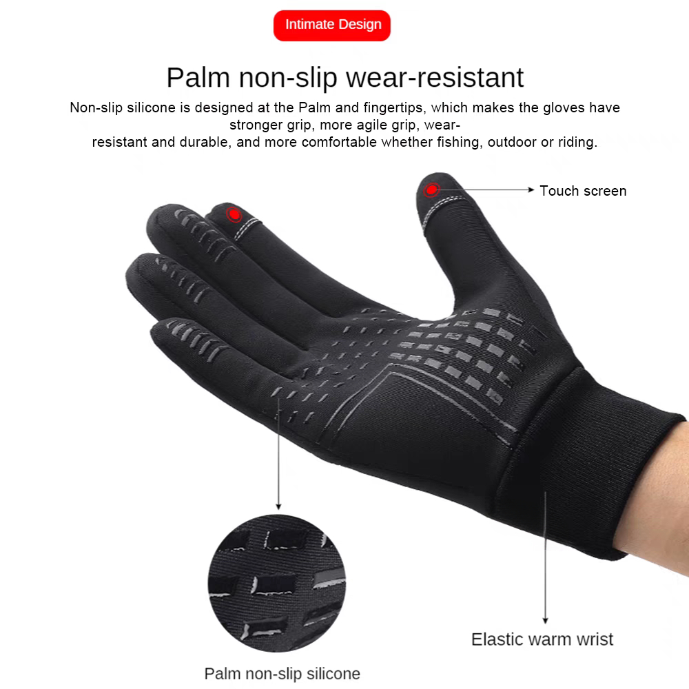 Autumn Winter Men Women Gloves - огляд і ціна Waterproof Mitten Ski