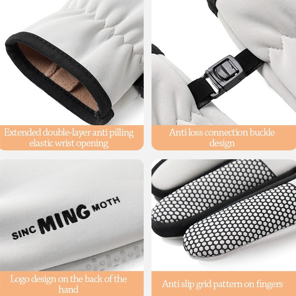 Fashion Warm Winter Gloves Lin - огляд і ціна Waterproof Mitten Ski